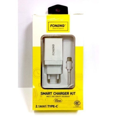 CHARGEUR FONENG 2.1A K210 TYPE C (K210)