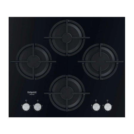 TABLE DE CUISSON ARISTON EN VERRE 4 FEUX 60 cm (AGS 61S/BK HOB AI)