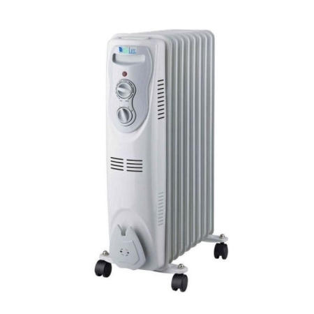 RADIATEUR BAIN D'HUILE BIOLUX 11 ÉLÉMENTS 2500W BLANC (RB2502)