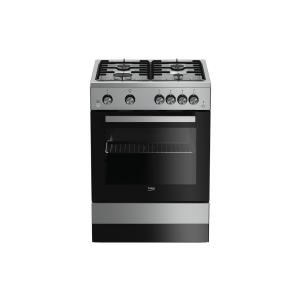 CUISINIÈRE BEKO 4 FEUX 60CM INOX (FSGT62111GXL)