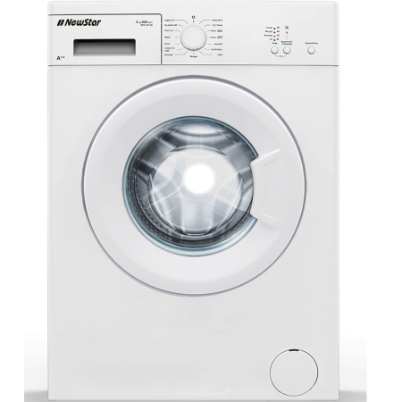 LAVE LINGE FRONTALE NEWSTAR 5KG BLANC (MFA0508CT0W )