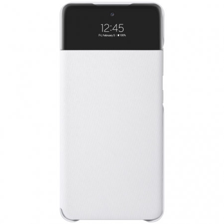 ÉTUI SAMSUNG A52 SMART S VIEW WALLET BLANC