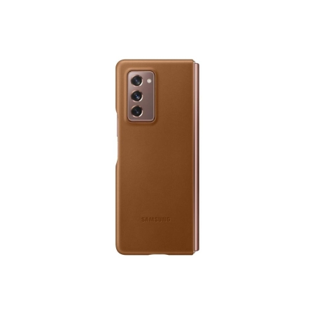 ÉTUI SAMSUNG GALAXY Z FOLD2 LEATHER COVER MARRON (EF-VF916L)