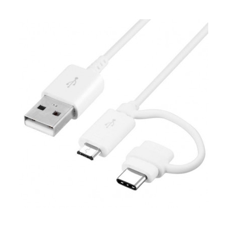 CABLE DE CHARGE USB VERS USB-C ET MICRO USB (EP-DG930D)