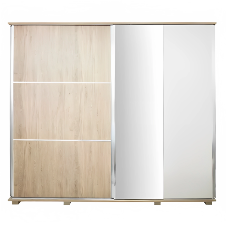 DRESSING AMBIANCE/DETENTE SOTUFAB 2 PORTES COULISSANTES DENVER/BEIGE L:220