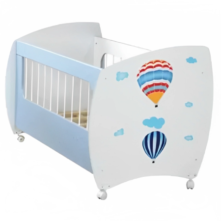 LIT BAMBINO SOTUFAB 120X60CM BLEU