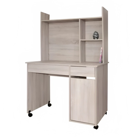 BUREAU AVEC NICHE ZEINEB SOTUFAB CHENE BRUT