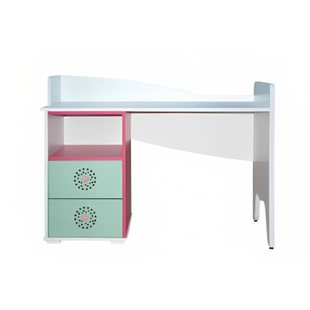 BUREAU CINDY SOTUFAB  VERT / BLANC