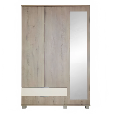 PENDERIE CHAMBRE JUNIOR RIM SOTUFAB 3 PORTES AMAZONA / CRÈME