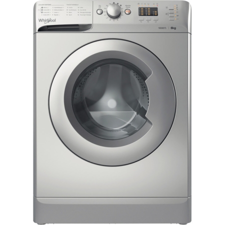 LAVE LINGE WHIRLPOOL HUBLOT POSABLE WMTA 6 KG SILVER (WMTA6101SNA)