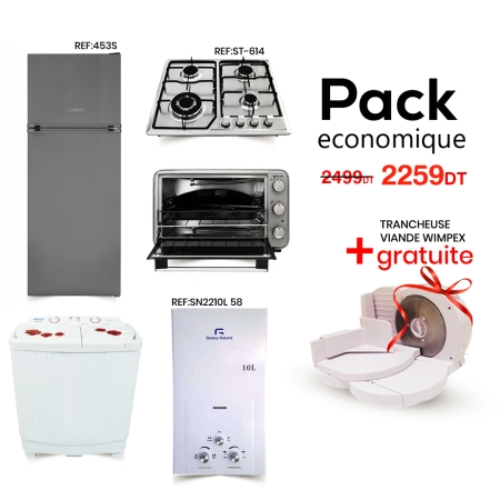 PACK ÉLECTROMENAGER ECONOMIQUE EN PROMO