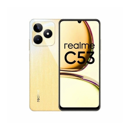 SMARTPHONE REALME C53 6GO 128GO CHAMPION GOLD / NOIR (REALME-C53-6/128-CGOLD)