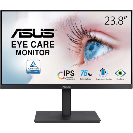 ECRAN GAMER ASUS 23.8" IPS LED EYE CARE FULL HD 75HZ (VA24EQSB)