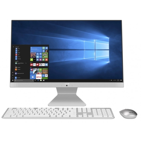 PC DE BUREAU ALL IN ONE ASUS V241EAK I7 11È GÉN 8GO 1TO + 128GO SSD BLANC (V241EAK-WA150W)