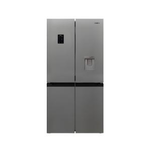 RÉFRIGÉRATEUR PREMIUM SIDE BY SIDE NO FROST 4 PORTES 417LITRES NOIR / GRIS