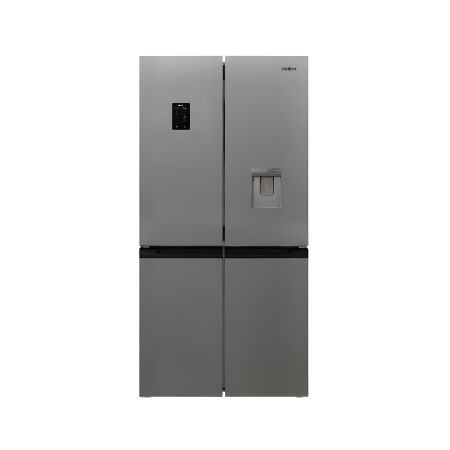 RÉFRIGÉRATEUR PREMIUM SIDE BY SIDE NO FROST 4 PORTES 417LITRES NOIR / GRIS