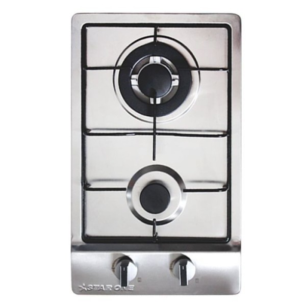 Plaque De Cuisson STARONE 2 Feux 30cm - Inox